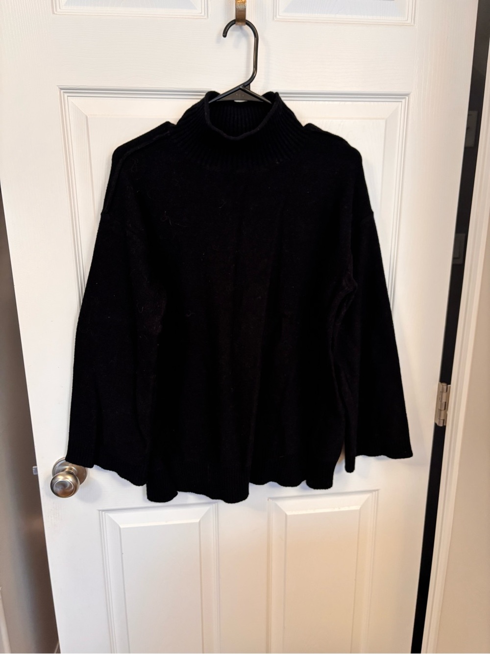 Joe Fresh Black Turtleneck Sweater